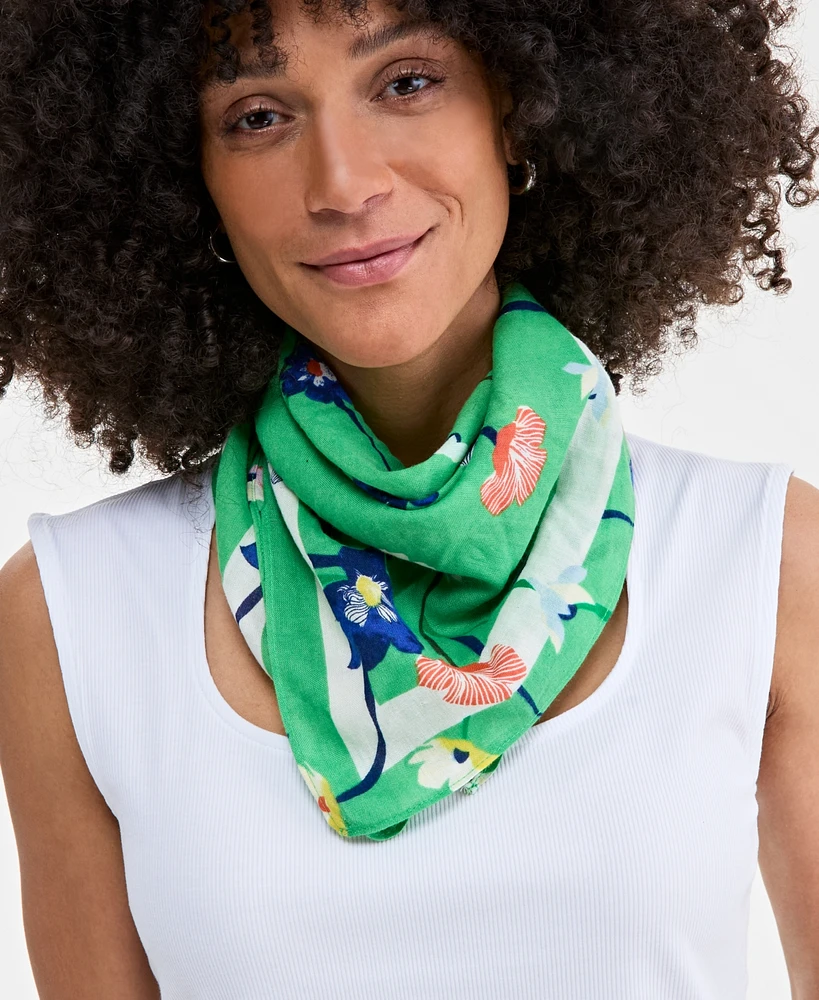 On 34th Bouquet Expression Bandana Scarf, Exclusively at Macy's