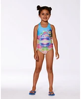 Deux par Girl Printed One-Piece Swimsuit Multicolored - Toddler|Child