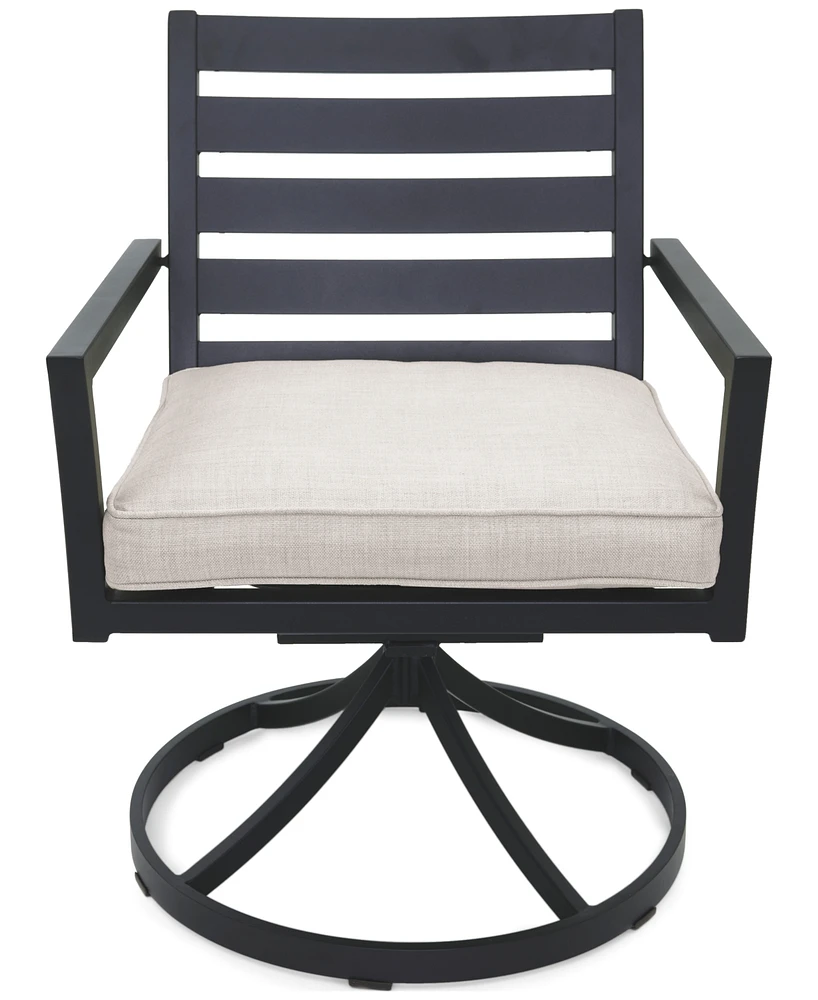 Astaire Outdoor Swivel Chair, Created for Macy's