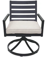 Astaire Outdoor Swivel Chair, Created for Macy's