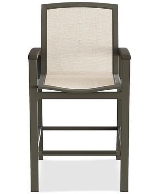 Bartow Outdoor Counter Stool, Created for Macy's