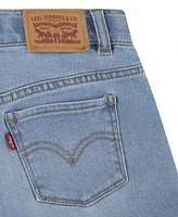 Levi's Big Girls Print Block Mom Shorts