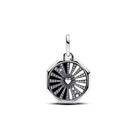 Pandora Sterling Silver Yin and Yang Dangle Charms