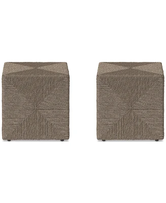 Sonetta Outdoor Seating Cube, Set of 2