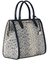 Brahmin Caroline Cirrus Small Leather Satchel