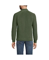 Lands' End Men's Drifter Quarter Zip Sweater