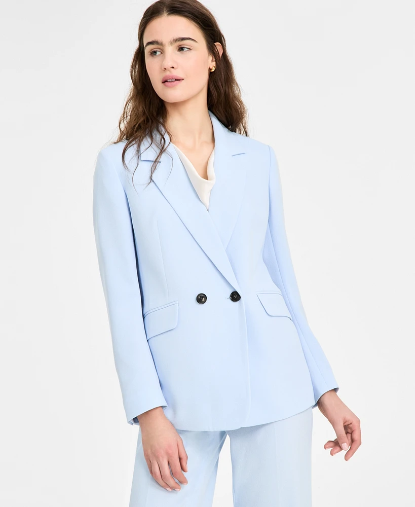 Bar Iii Women's Double-Breasted Blazer, Exclusively at Macy's