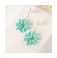 Floral Symphony Drop Earrings