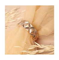 Metallic Quilt Bracelet