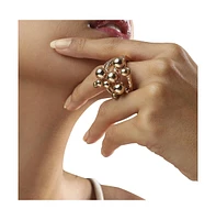 Cluster Ball Cocktail Ring