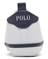 Polo Ralph Lauren Baby Boys Quilton Bear Gore Hi Crib Booties from Finish Line