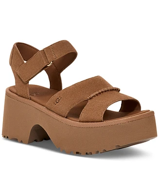 Ugg Women's New Heights Ankle Strap Platform Sandals