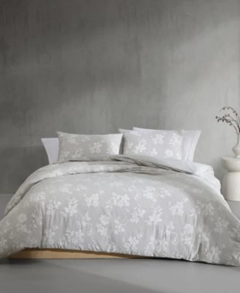 Calvin Klein Spring Branches Cotton Jacquard 3 Pc. Comforter Set