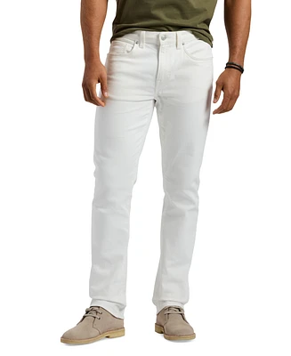 Men's Straight Six Sleek White Jeans