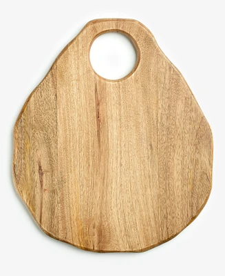 Oake Round Wood Serving Board, Exclusively at Macy's