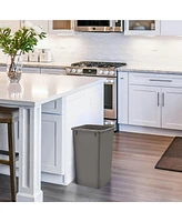 Rev-a-Shelf Polymer Replacement 27 qt. Trash Bin, Gray, 2 Pack, Rv-1024-13-2
