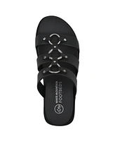 White Mountain Women's Koala Slip-On Flat Sandals