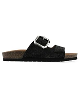 White Mountain Women's Granitas Round Toe Flat Sandals