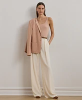 Lauren Ralph Lauren Women's Stretch Cotton Tank Top