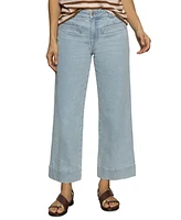 Sanctuary Women's Voyage Cropped Wide-Leg Jeans