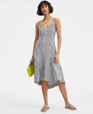On 34th Women's Mommy & Me Gingham High-Low Midi Dress, Exclusively at Macy's