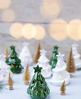 Vietri Foresta Mini Ribbon Tree Candle Holder