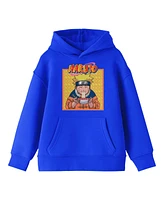 Naruto Boys Eating Ramen Royal Blue Sweatshirt-xl