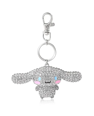 Hello Kitty Cinnamoroll Crystal-Embellished Keychain Travel Bag Charm