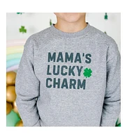 Sweet Wink Toddler Boys Mama's Lucky Charm St. Patrick's Day Sweatshirt