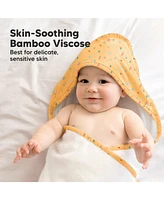 KeaBabies Luxe Baby Hooded Towel, Organic Bath Towels, Beach Towel for Newborn, Kids