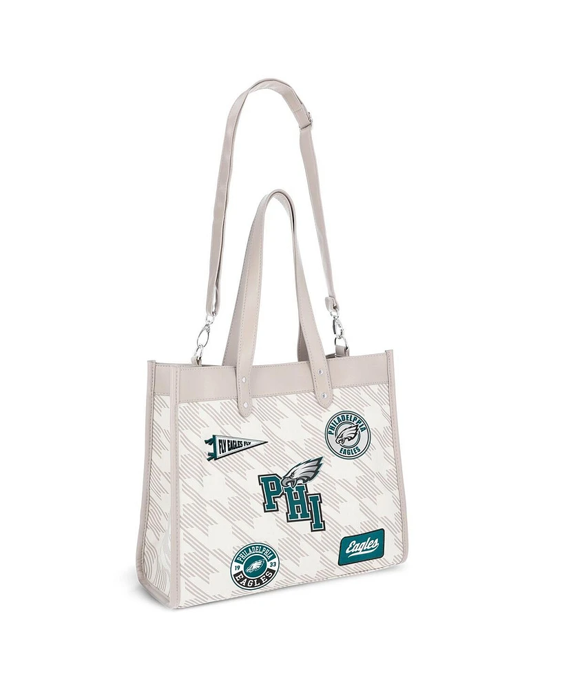 Wear by Erin Andrews Philadelphia Eagles Patch Printed Tote Bag