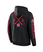 Fanatics Men's Black New Jersey Devils Big City Legacy Fleece Pullover Hoodie