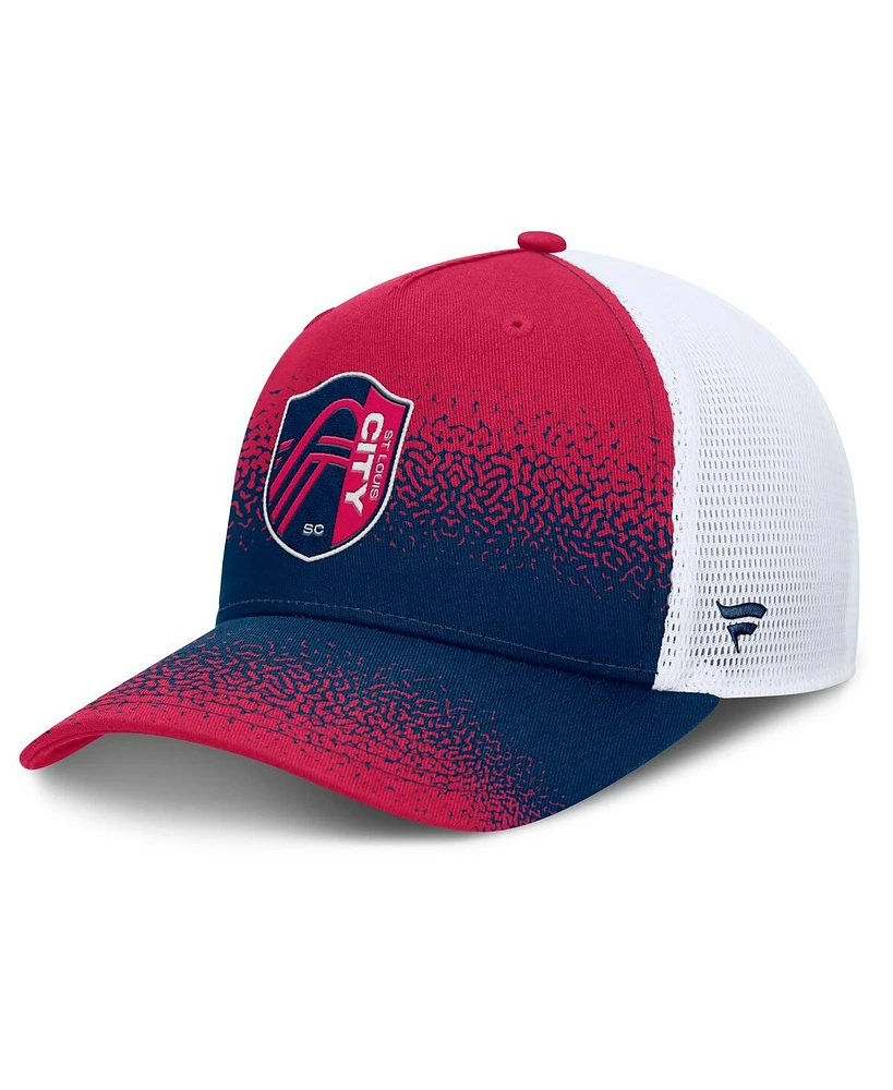 Fanatics Men's Red St. Louis City Sc Libero Trucker Adjustable Hat