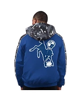 Starter Men's Royal Indianapolis Colts Thursday Night Gridiron Full-Zip Hoodie Jacket