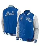 Fanatics Men's Royal New York Mets Elements Elite Full-Snap Jacket