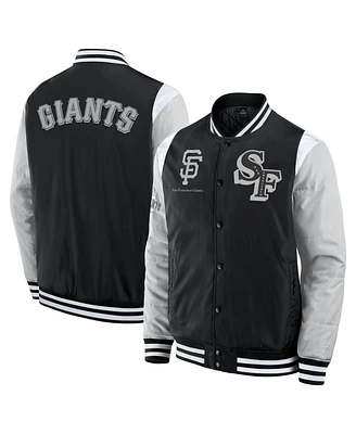 Fanatics Men's Black San Francisco Giants Elements Elite Full-Snap Jacket