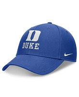 Nike Men's Royal Duke Blue Devils Primetime Rise Adjustable Hat