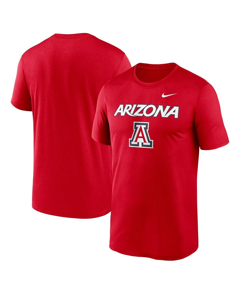 Nike Men's Red Arizona Wildcats Lockup Legend Performance T-Shirt