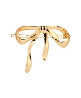 Ettika Bow Gold Tone Barrette