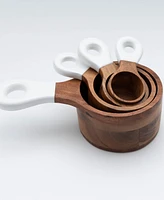 Jeanne Fitz Wood Plus Collection 4-Piece Measuring Cups