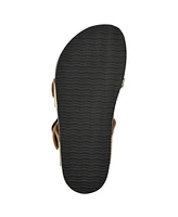 White Mountain Women's Hammy Round Toe Flat Sandals