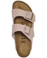 Birkenstock Women's Arizona Soft Footbed Suede Leather Sandals from Finish Line