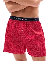 Tommy Hilfiger Men's Printed Woven Boxers