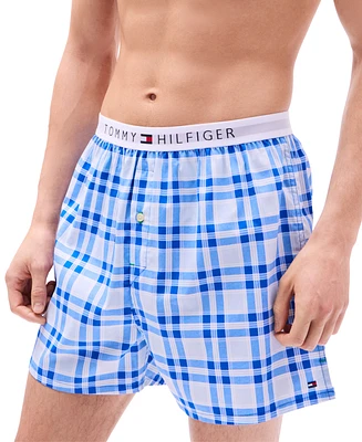 Tommy Hilfiger Men's Printed Woven Boxers