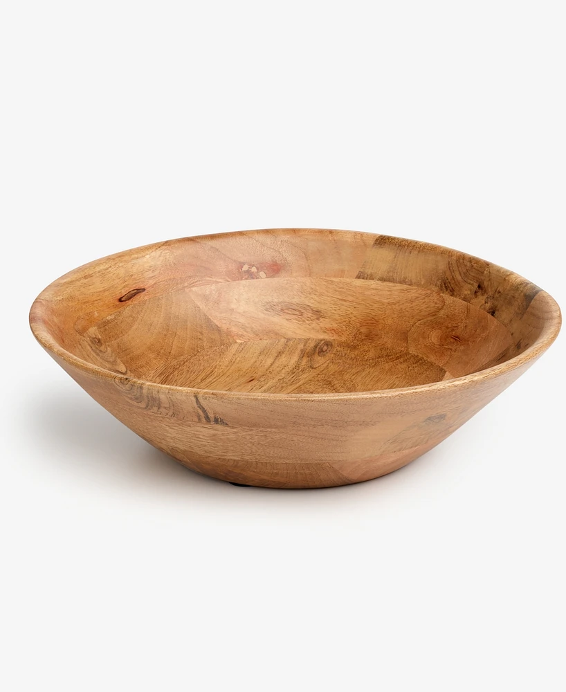 Oake Wood Salad Bowl, Exclusively at Macy's