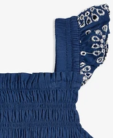 On 34th Toddler Girls Mommy & Me Cotton Eyelet Smocked Flutter-Sleeve Dress, Exclusively at Macy's
