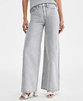 On 34th Women's High-Rise Wide-Leg Jeans, Exclusively at Macy's