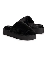 Muk Luks Women's Platform Slide Slipper