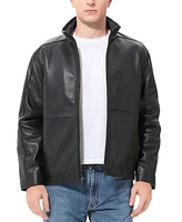 Bgsd Men Blake Leather Hipster Jacket