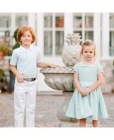 Hope & Henry Boys Short Sleeve Knit Pique Polo Shirt